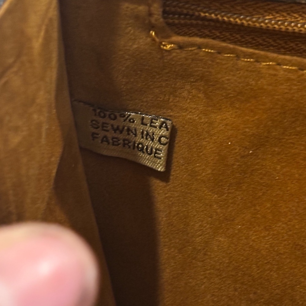 Patricia Nash Tauriana Python-Embossed Leather Cr… - image 5